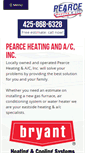 Mobile Screenshot of pearceheating.com